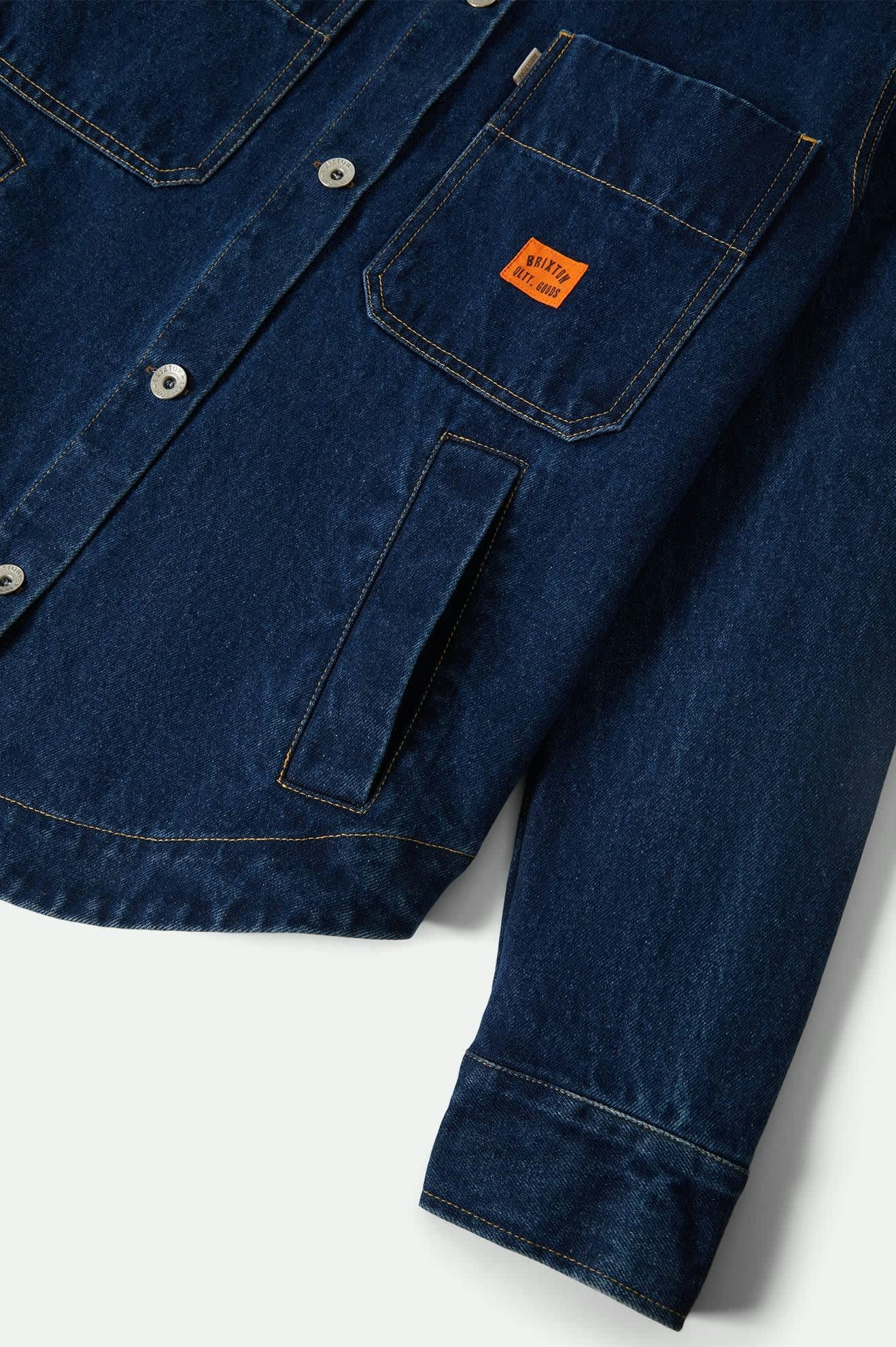 Durham Shirt Jacket - Rinse Denim