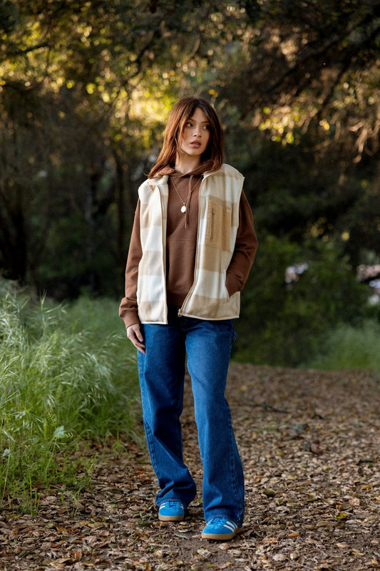 Arctic Fleece Vest - Sand
