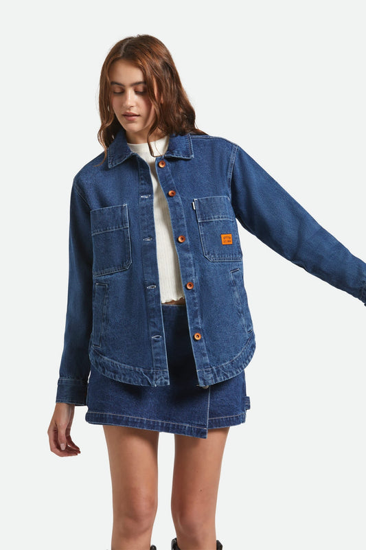 Durham Shirt Jacket - Rinse Denim