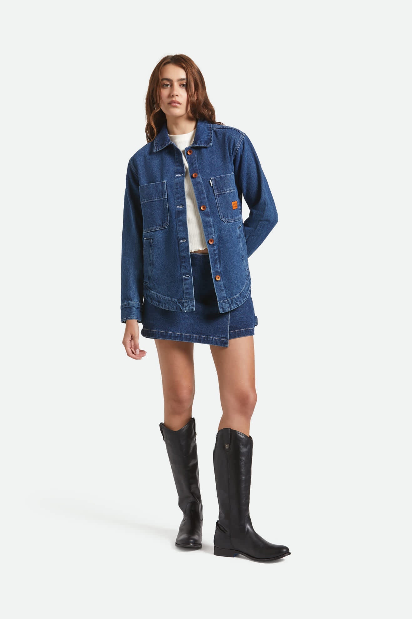 Durham Shirt Jacket - Rinse Denim