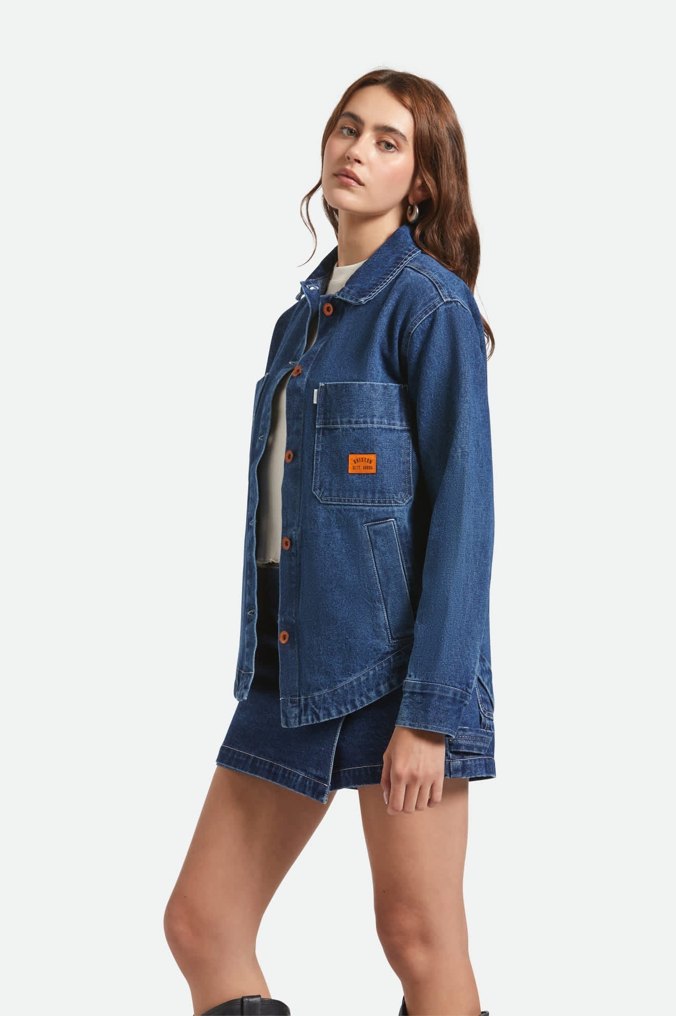 Durham Shirt Jacket - Rinse Denim