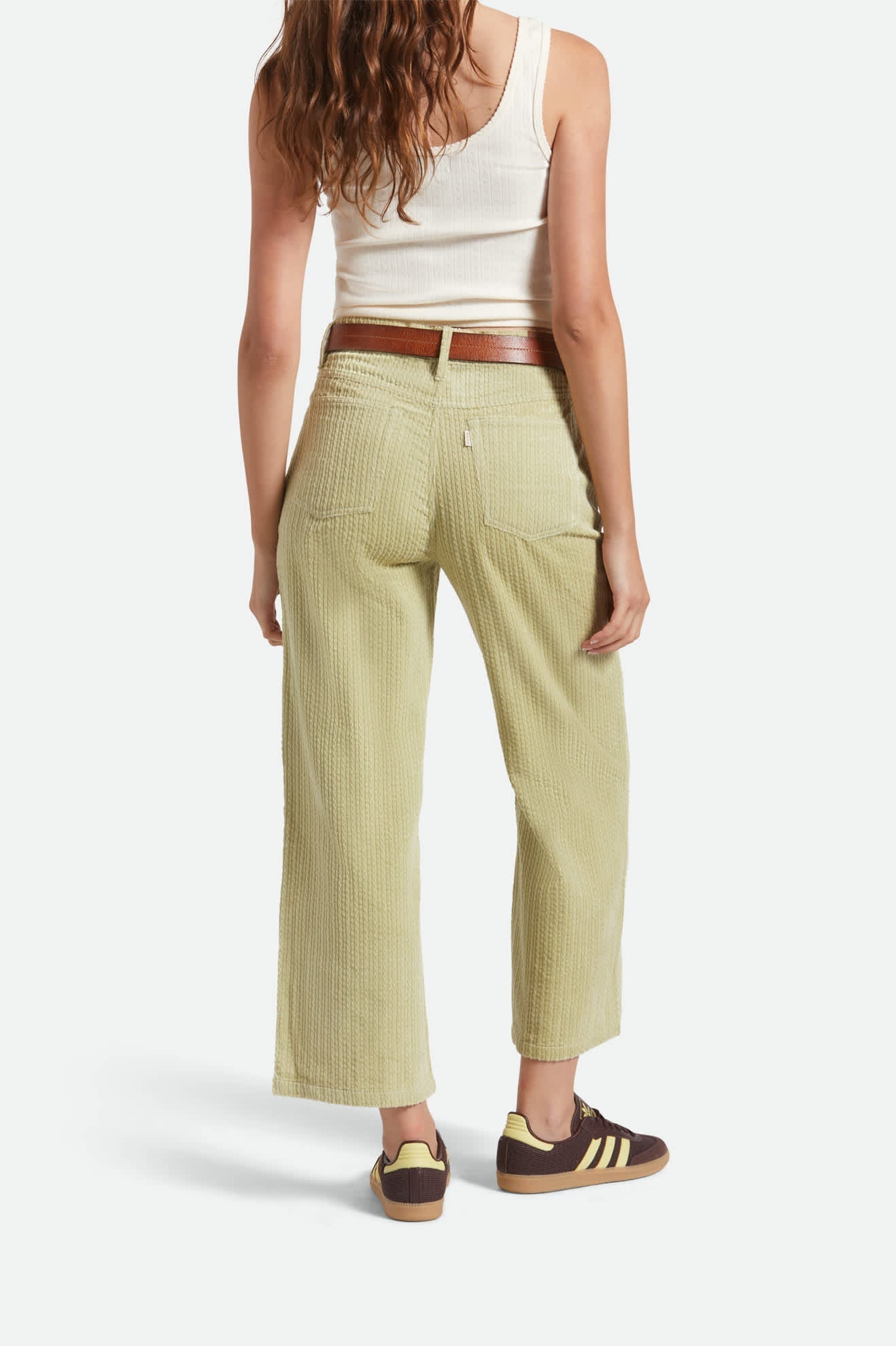Margo Cropped 5-Pocket Pant - Elm