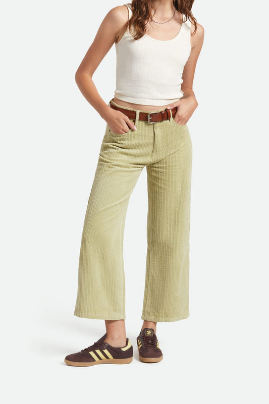 Margo Cropped 5-Pocket Pant - Elm